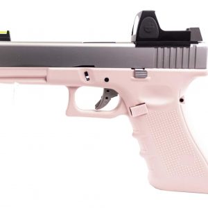 Raven EU17 GBB Airsoft Pistol - Pink / Silver + BDS - Discontinued
