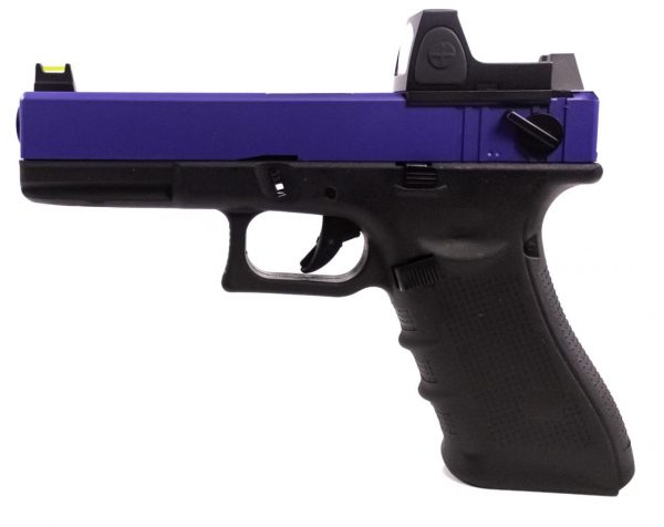 Two Tone Raven EU18 GBB Airsoft Pistol - Blue - BDS - Discontinued