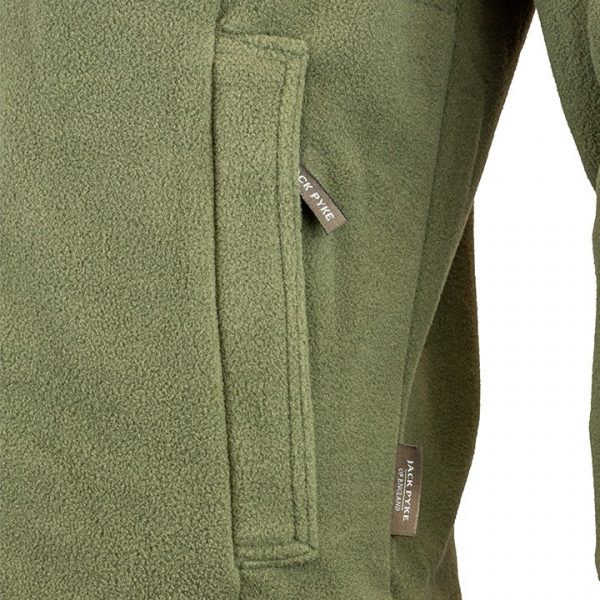 Jack Pyke Countryman Fleece Jacket - Light Olive - Image 4
