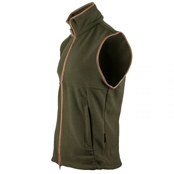 Jack Pyke Countryman Fleece Gilet - Dark Olive - Image 2
