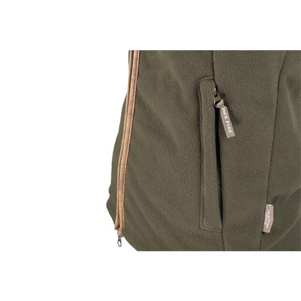 Jack Pyke Countryman Fleece Gilet - Dark Olive - Image 5