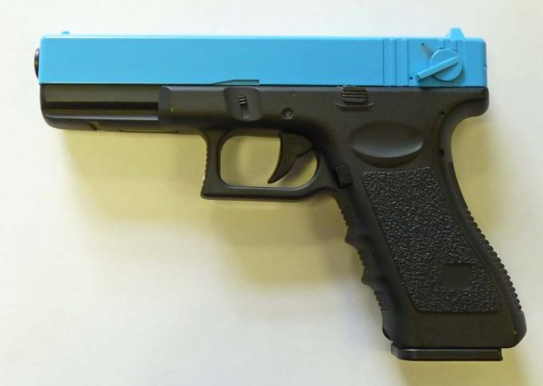 Two Tone Cyma CM030 Mosfet Lipo EU18C Airsoft AEP - Blue