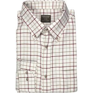 Jack Pyke Countryman Shirt - Burgundy Check