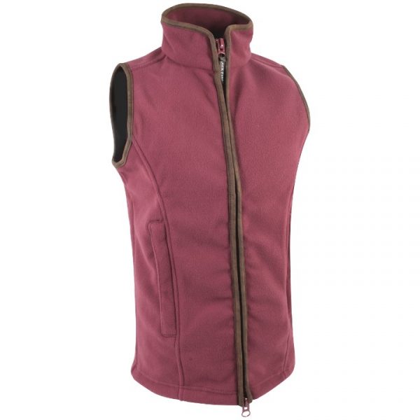 Jack Pyke Ladies Countryman Fleece Gilet - Roselle