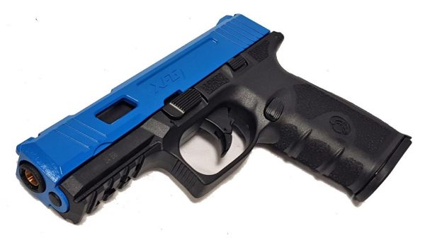 Two Tone ICS XFG Gas BlowBack Pistol - Blue - Image 3