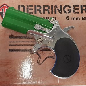 Two Tone Maxtact Derringer Airsoft Gas Pistol - Green