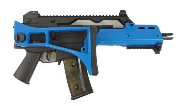JG / Golden Eagle G36C Airsoft Rifle - Blue - Image 5