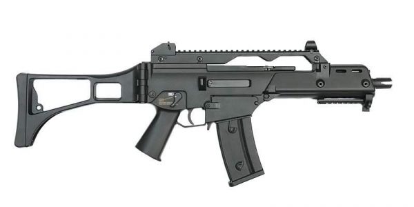 JG / Golden Eagle G36C Airsoft Rifle - Black - Image 2