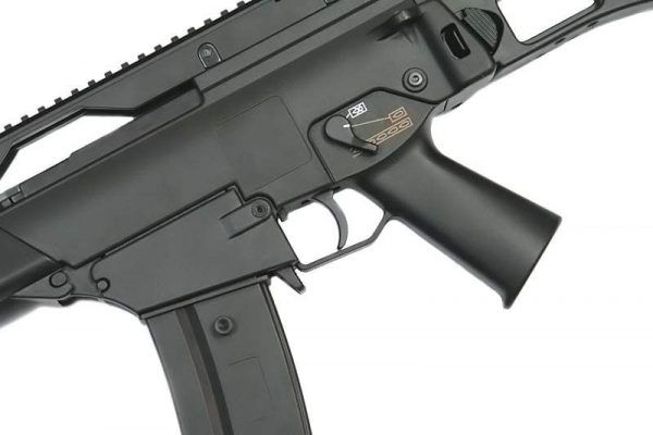 JG / Golden Eagle G36C Airsoft Rifle - Black - Image 4