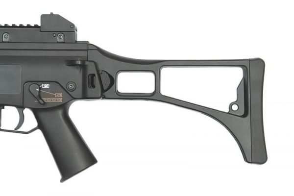 JG / Golden Eagle G36C Airsoft Rifle - Black - Image 5