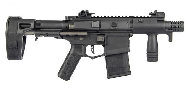 Ares x Amoeba KW01 M4 PDW AEG - Black - Image 2