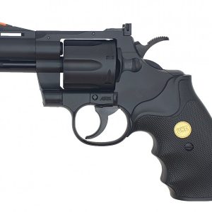 HFC UA P - Gas 2.5 inch Polymer Revolver - Black
