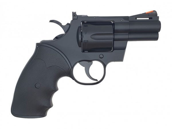 HFC UA P - Gas 2.5 inch Polymer Revolver - Black - Image 2