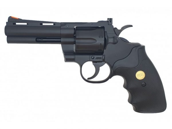 HFC UA P - Gas 4 inch Polymer Revolver - Black