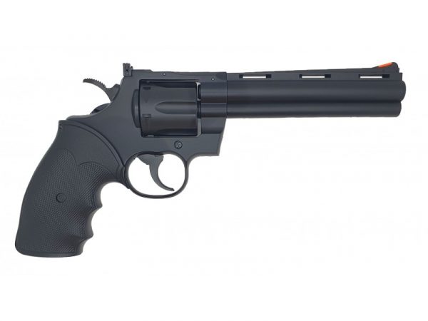 HFC UA P - Gas 6 inch Polymer Revolver - Black - Image 2
