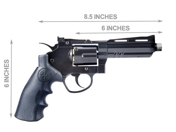 SRC 4" Titan co2 Revolver - Black - Image 7
