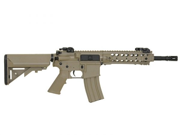 Cyma CM516 M4A1 URX Carbine Sportline Airsoft Rifle - Tan - Image 2