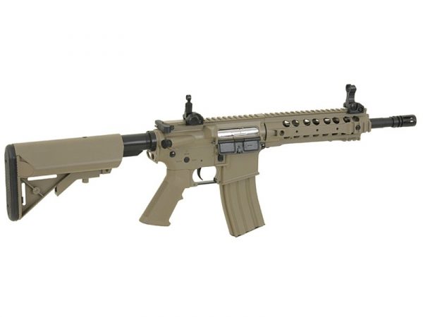Cyma CM516 M4A1 URX Carbine Sportline Airsoft Rifle - Tan - Image 3
