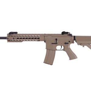 Cyma CM515 M4 Long Keymod Sportline Airsoft Rifle - Tan
