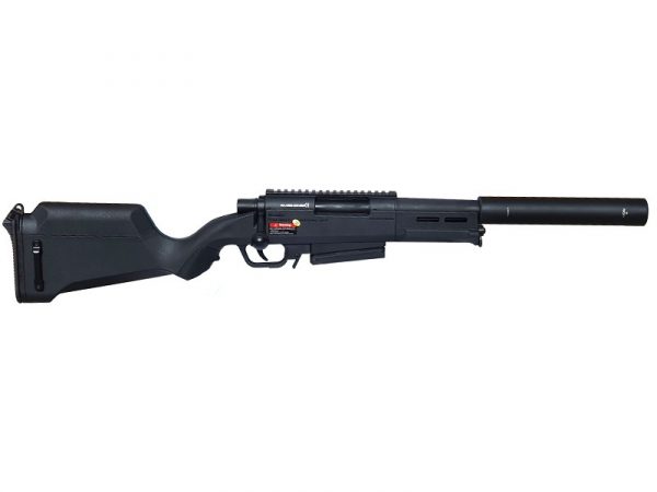 Ares Amoeba X Bolt Action Striker Knee Capper Sniper Rifle - Black - Image 2