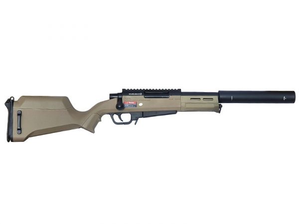 Ares Amoeba X Bolt Action Striker Knee Capper Sniper Rifle - Tan - Image 2