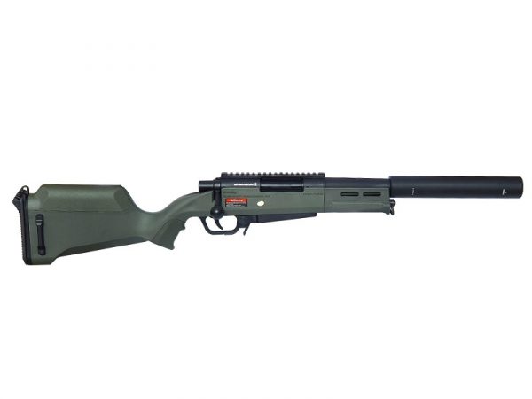 Ares Amoeba X Bolt Action Striker Knee Capper Sniper Rifle - Green - Image 2