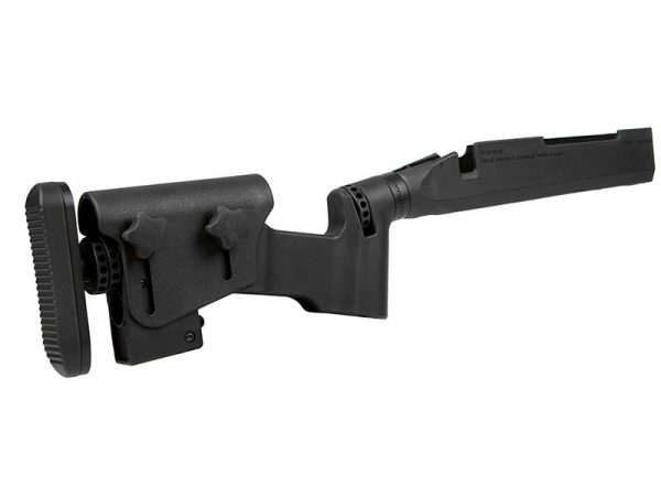 Ares x Amoeba Striker Multi-Adjust Tactical Stock - Black - Image 3