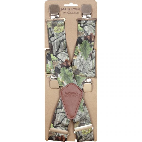 Jack Pyke Camo Elasticated Braces