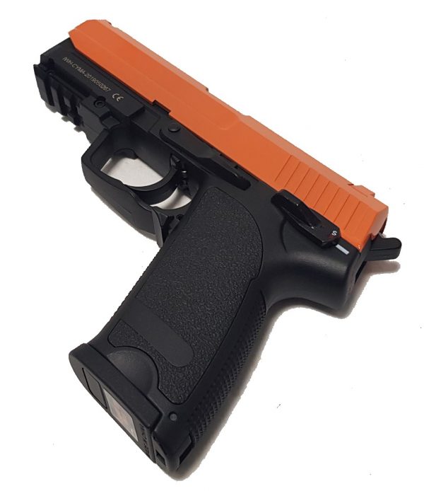 Two Tone Cyma CM125S Mosfet Lipo USP Airsoft AEP - Orange - Image 5