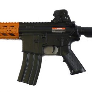 Two Tone Cyma CM517 M4 Stubby Sportline Airsoft Rifle - Orange