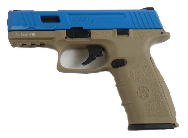 Two Tone ICS XFG Gas BlowBack Pistol - Blue/Tan