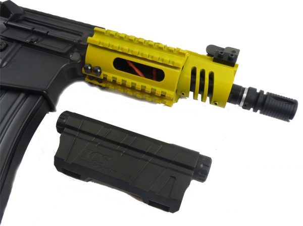 Two Tone ICS M4 CQB Pistol - Yellow - Discontinued - Image 3