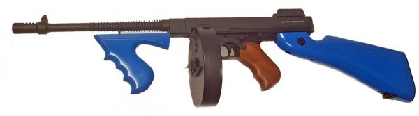Two Tone CYMA Thompson 1928 Chicago Version Tommy Gun - Blue