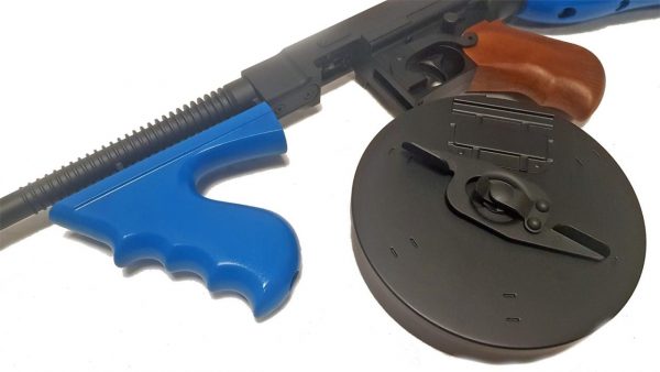 Two Tone CYMA Thompson 1928 Chicago Version Tommy Gun - Blue - Image 3