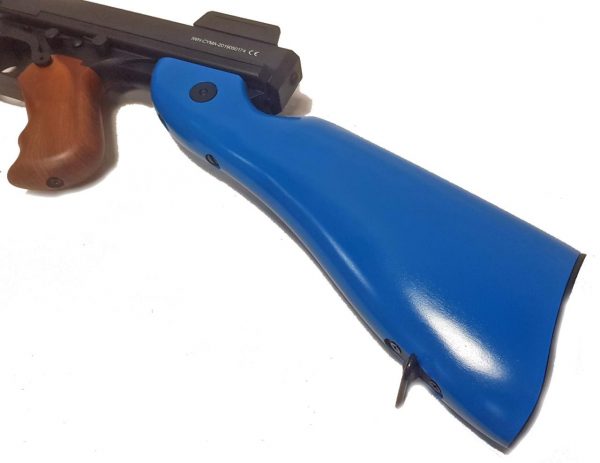 Two Tone CYMA Thompson 1928 Chicago Version Tommy Gun - Blue - Image 5