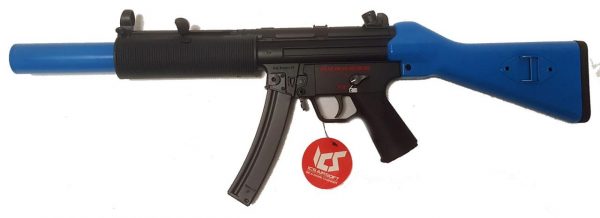 Two Tone ICS MX5 MP5 SD5 Airsoft Gun - Blue