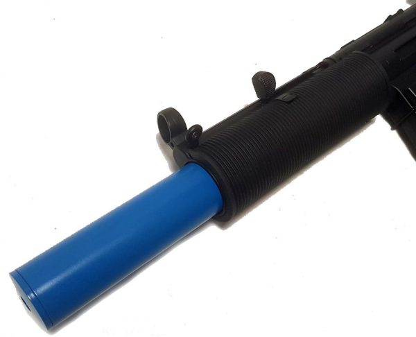 Two Tone ICS MX5 MP5 SD5 Airsoft Gun - Blue - Image 3