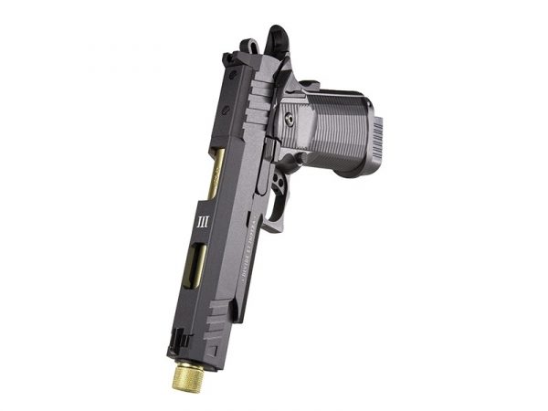 Secutor - LUDUS III - co2 Hi-Capa 5.1 Custom Pistol - Gold/Black - Image 5