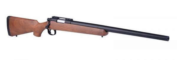 Cyma CM701C VSR Spec Airsoft Sniper Rifle - Wood Effect - Image 2