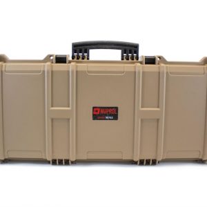 NP Large Hard Gun Case (Wave Foam) - Tan