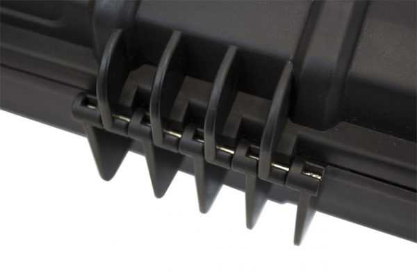 NP Large Hard Gun Case (Wave Foam) - Black - Image 6