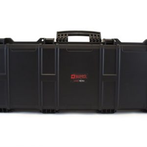 NP Large Hard Gun Case (Wave Foam) - Black