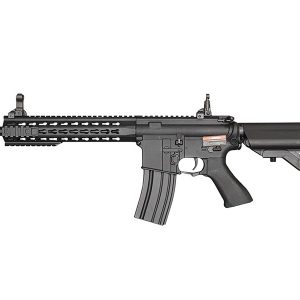 Cyma CM621 M4 Keymod Mosfet QD Spring Sportline Airsoft Rifle - Black