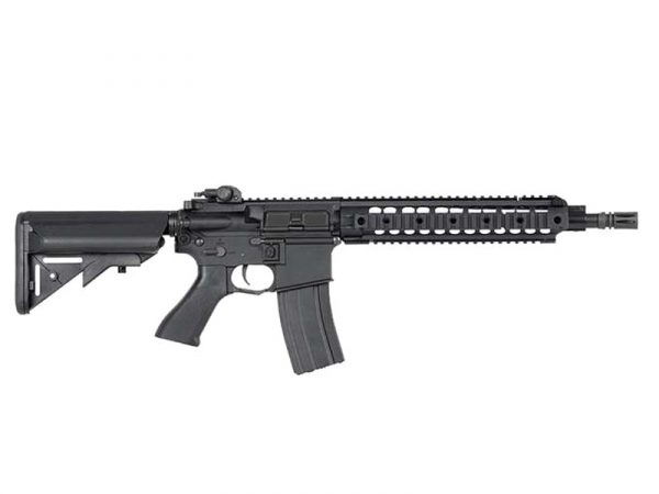 Cyma CM622 M4 URX Mosfet QD Spring Sportline Airsoft Rifle - Black - Image 2