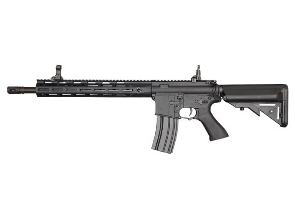 Cyma CM623 M4 M-Lok Mosfet QD Spring Sportline Airsoft Rifle - Black