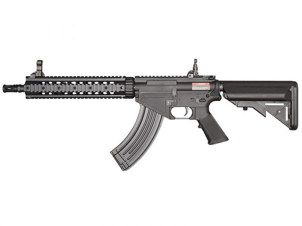 Cyma CM650A AR47 RIS Mosfet QD Spring Sportline Airsoft Rifle - Black