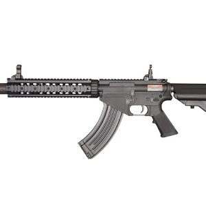 Cyma CM650 AR47 RIS SD Mosfet QD Spring Sportline Airsoft Rifle - Black