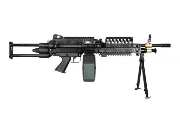 A&K M249 Para Support Gun - Railed - Image 4
