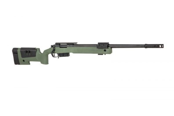 Specna Arms SA-S03 CORE Airsoft Sniper Rifle - Olive Green - Discontinued - Image 4