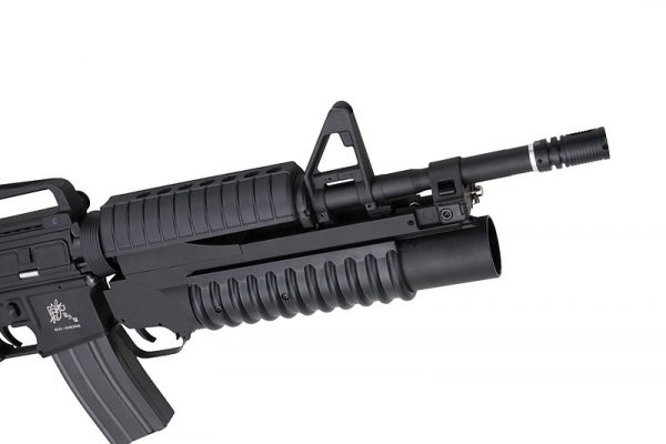 Specna Arms M4A1 SA-G01 ONE carbine + Grenade Launcher - Black - Discontinued - Image 6